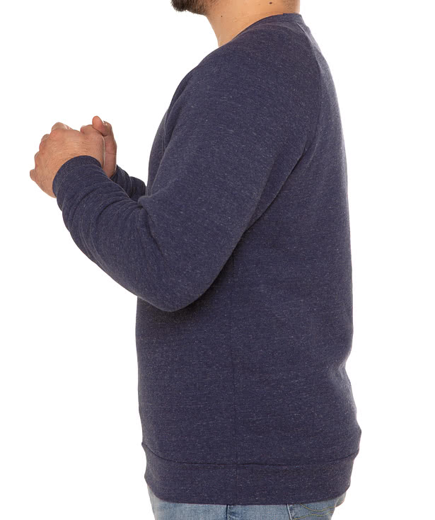 Royal Apparel USA-Made Tri-Blend Crewneck Sweatshirt