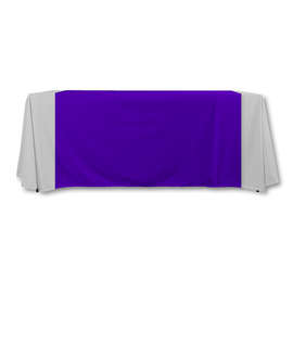Full Color 57" LazerLine Table Runner - Color: Purple