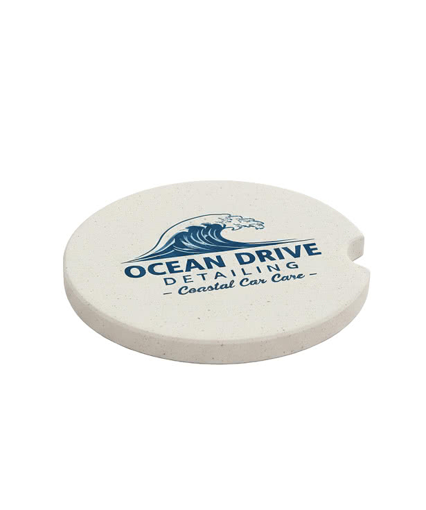 Full Color Soapstone Car Coaster