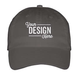 Valucap Bio-Washed Hat - Color: Charcoal