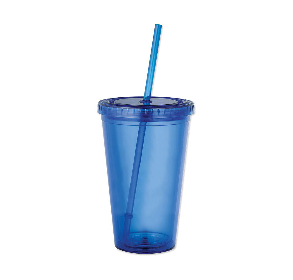 16 oz. Sedici Acrylic Tumbler with Straw-default