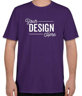 Russell Athletic Essential Performance Blend T-shirt - Color: Purple