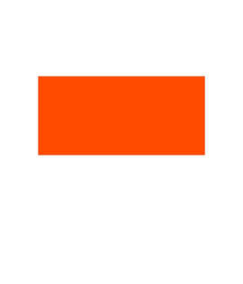 Full Color 15' Single Sided Tent Wall - Color: Orange
