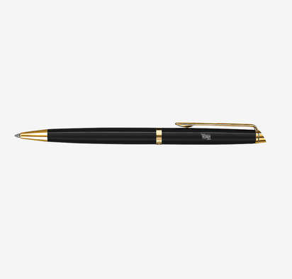 Laser Engraved Waterman Hemisphere Ballpoint Pen (blue ink)-default