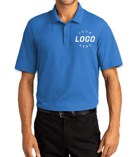 Port Authority SuperPro React Polo - Embroidered - Color: Strong Blue