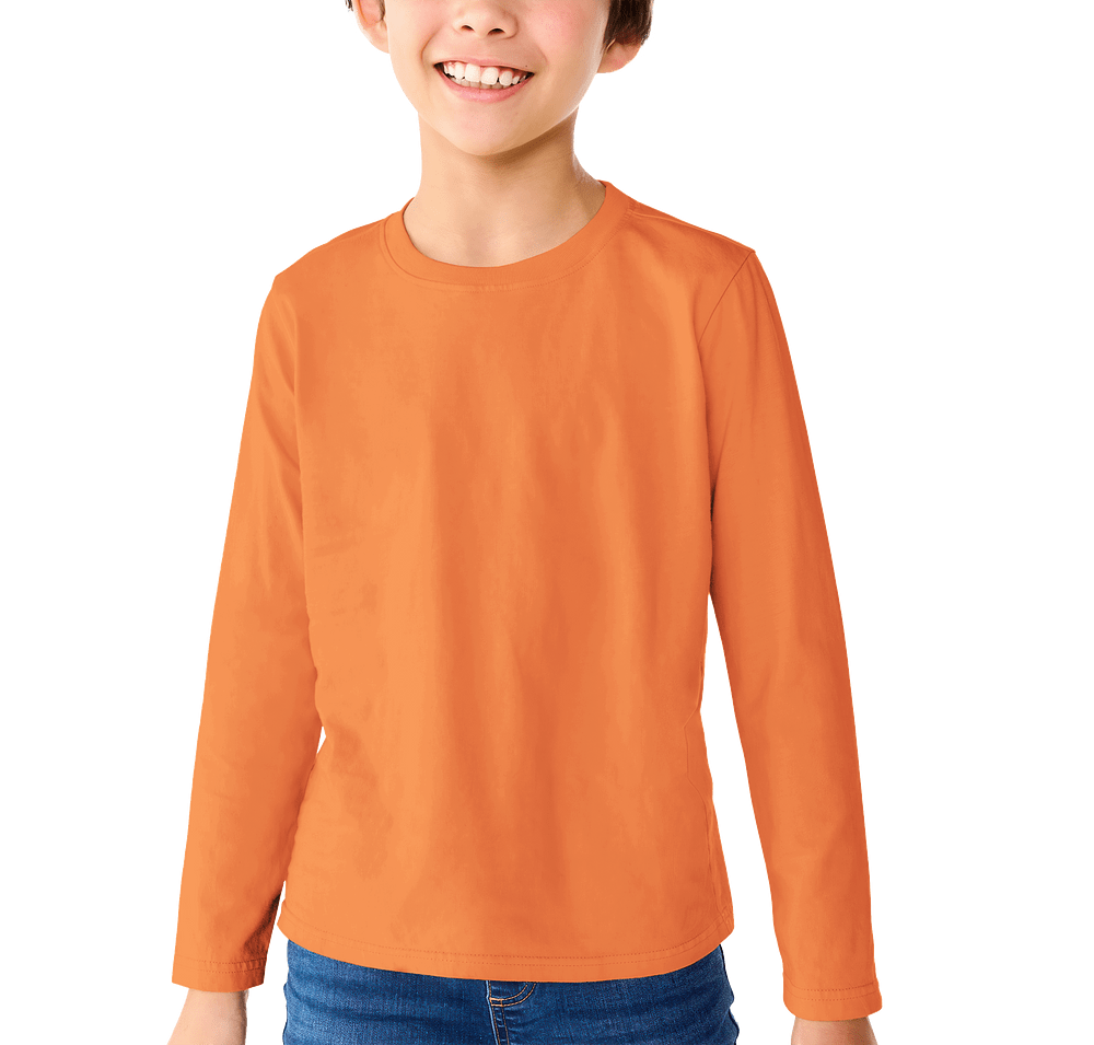 Primary Youth Classic Cotton Jersey Long Sleeve T-shirt-default