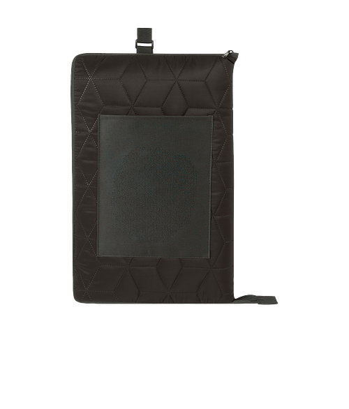 Campfire Packable Blanket With Backpack Straps in BLACK