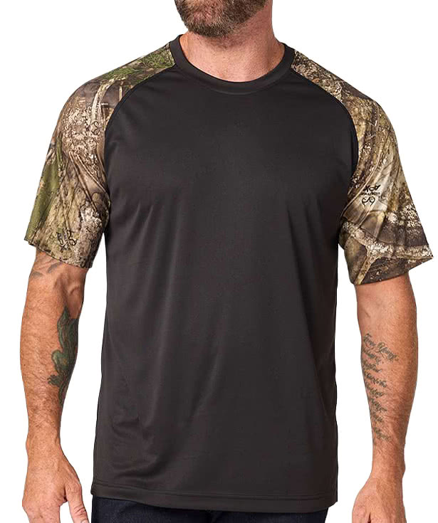 Realtree Recycled Colorblock UPF 30+ Performance Shirt