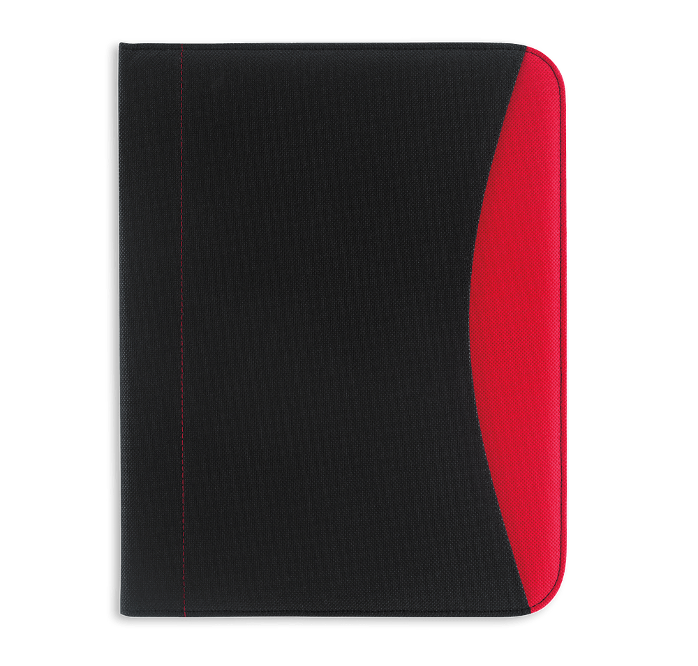 Full Color Non-Woven Curve Padfolio-default