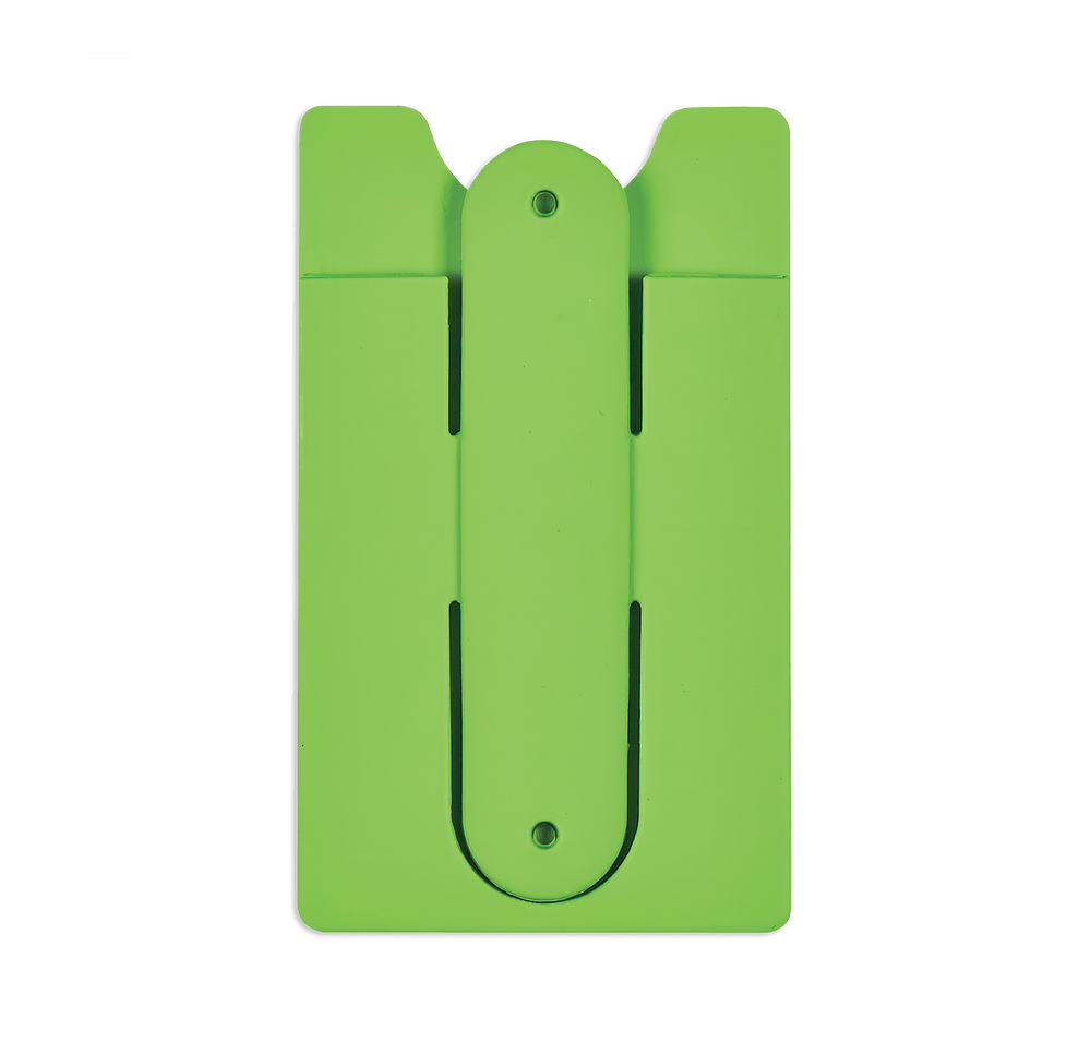 Silicone Phone Wallet with Dual-Orientation Stand-default