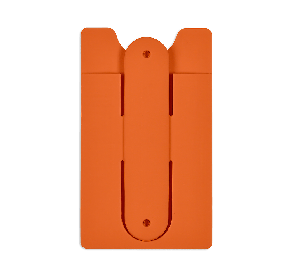 Silicone Phone Wallet with Dual-Orientation Stand-default