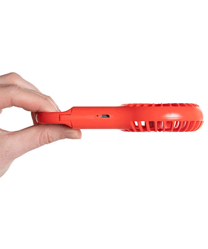 Rechargeable Handheld Fan with Carabiner