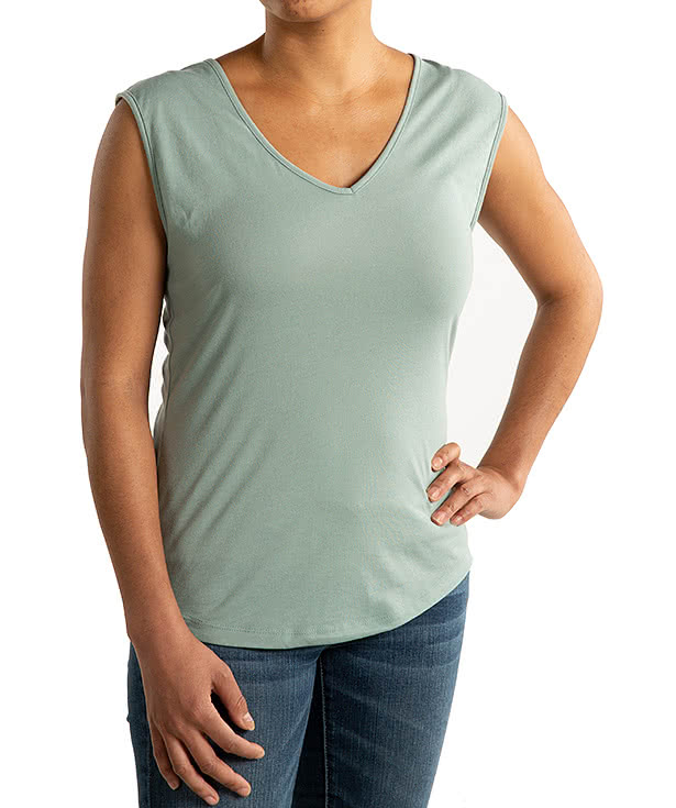 Next Level Women's Slim Fit Festival V-Neck Tank