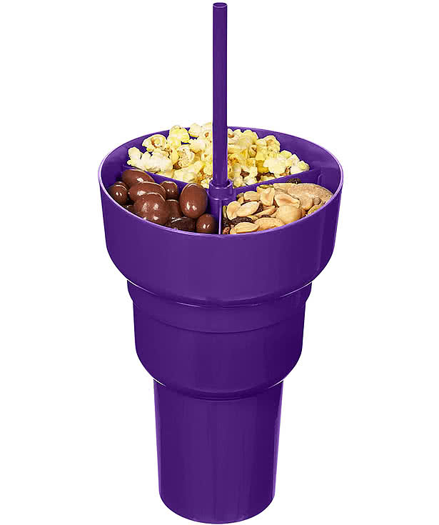 33 oz. Team 365 Recycled Stadium Tumbler with Snack Bowl
