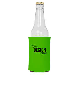 Foldable Bottle Cooler - Color: Lime Green