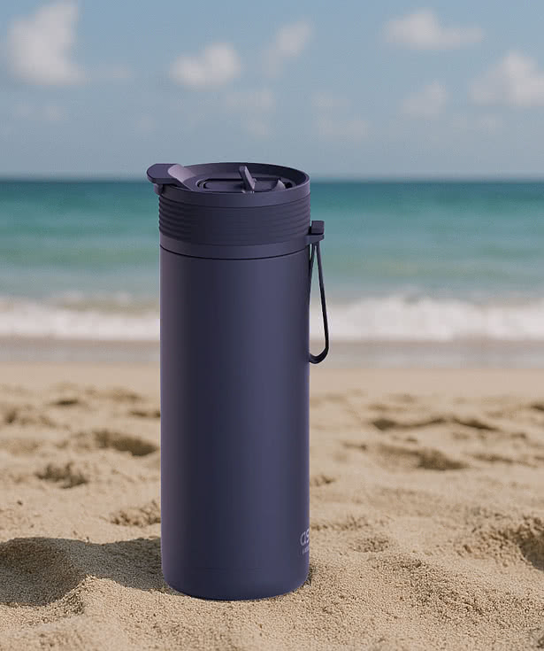 Asobu 20 oz. Aspen 2-in-1 Stainless Steel Insulated Water Bottle