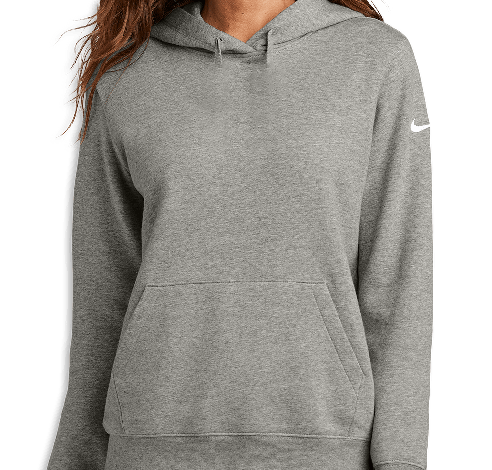 Nike Women's Club Fleece Sleeve Swoosh Pullover Hoodie-default