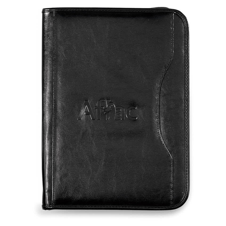 Wall Street Zippered Padfolio