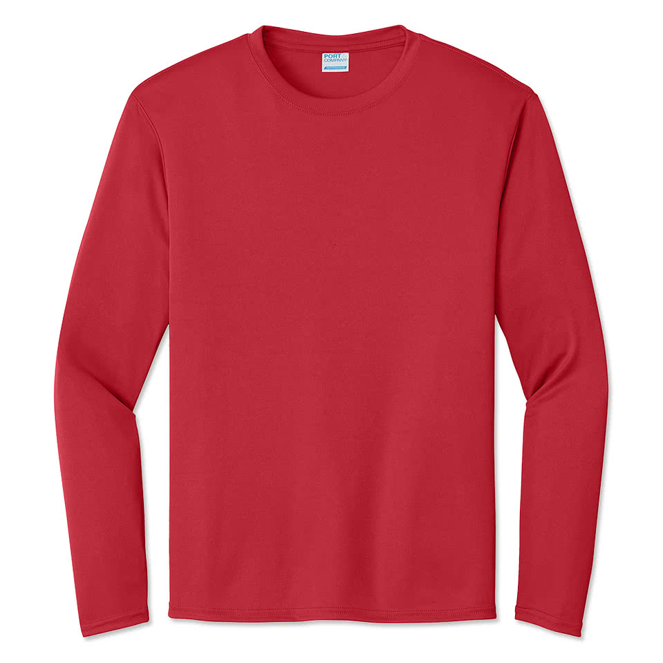 Port & Company UPF 50 Long Sleeve Performance Shirt