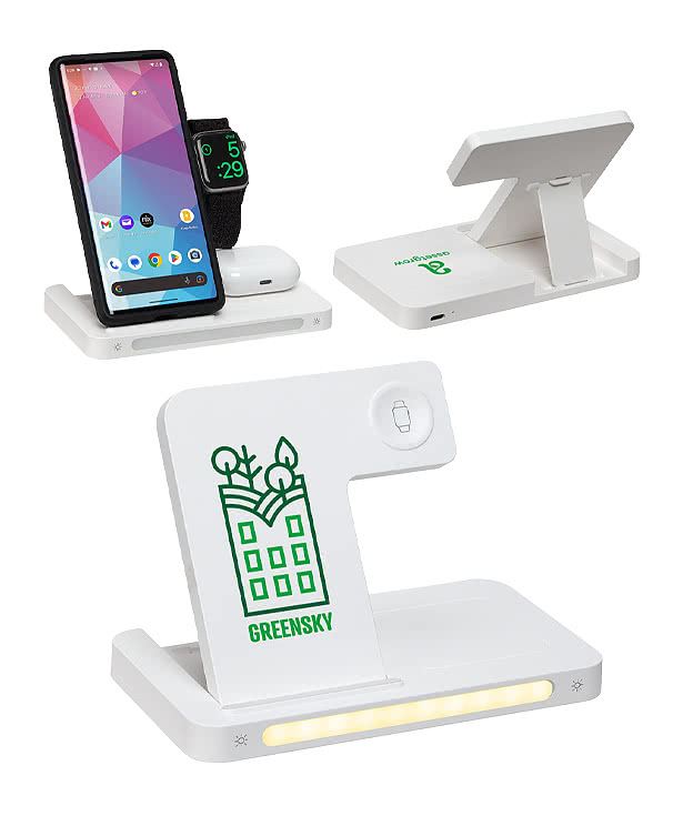 Legion 3-in-1 Charging Station with Ambient Lamp