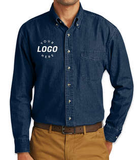 Port & Company Denim Shirt