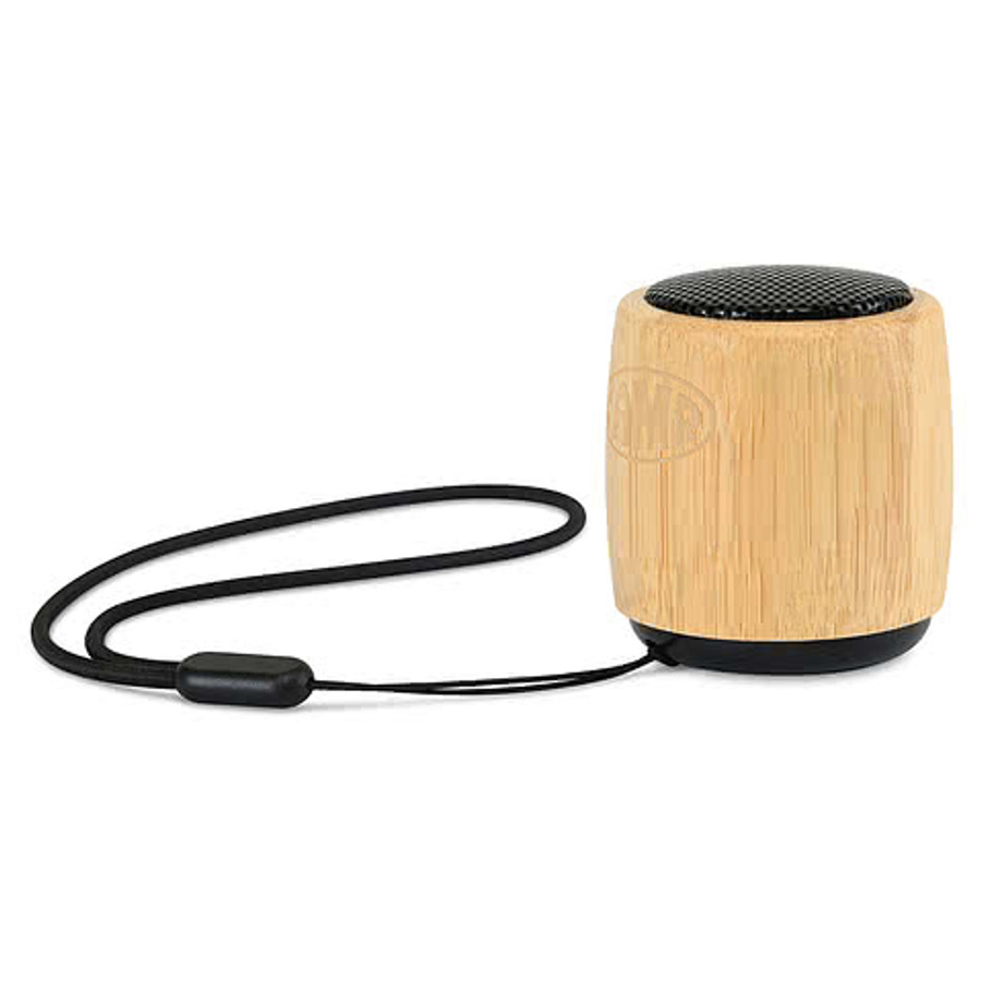 Reed Mini Circle Bamboo Wireless Speaker in Bamboo