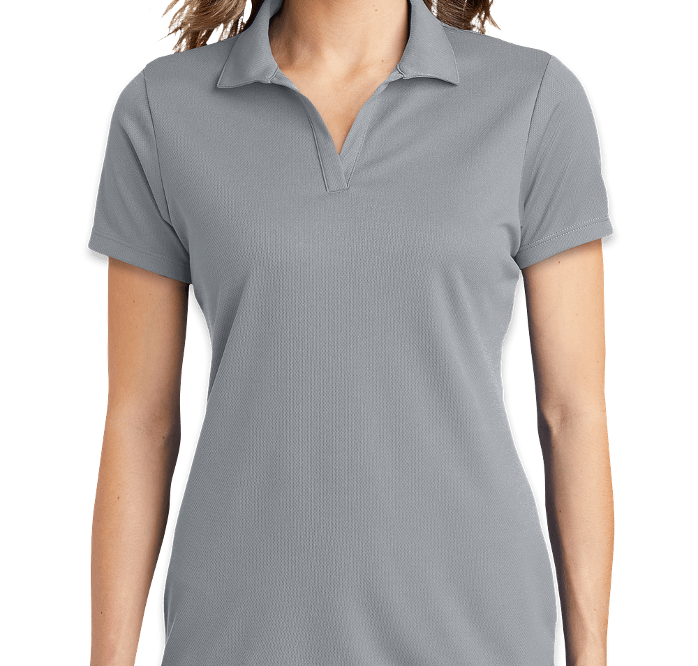 Sport-Tek Women's RacerMesh Performance Polo - Printed-default