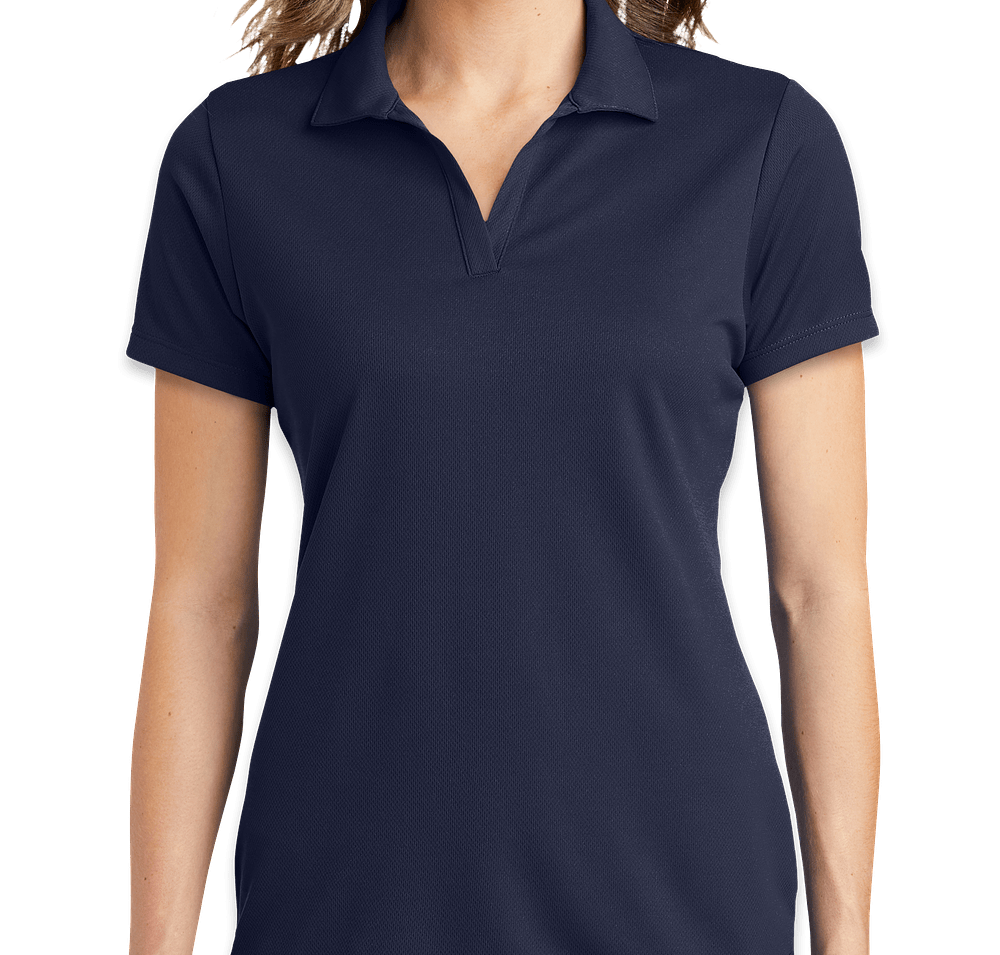 Sport-Tek Women's RacerMesh Performance Polo - Printed-default