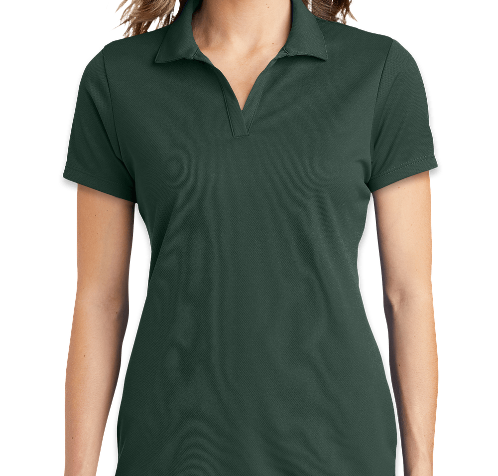Sport-Tek Women's RacerMesh Performance Polo - Printed-default