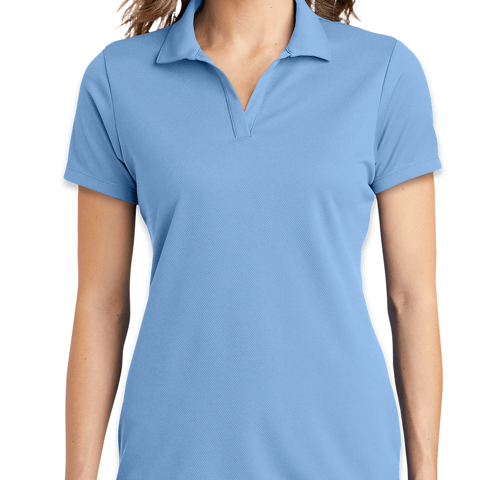 Sport-Tek Women's RacerMesh Performance Polo - Printed-default