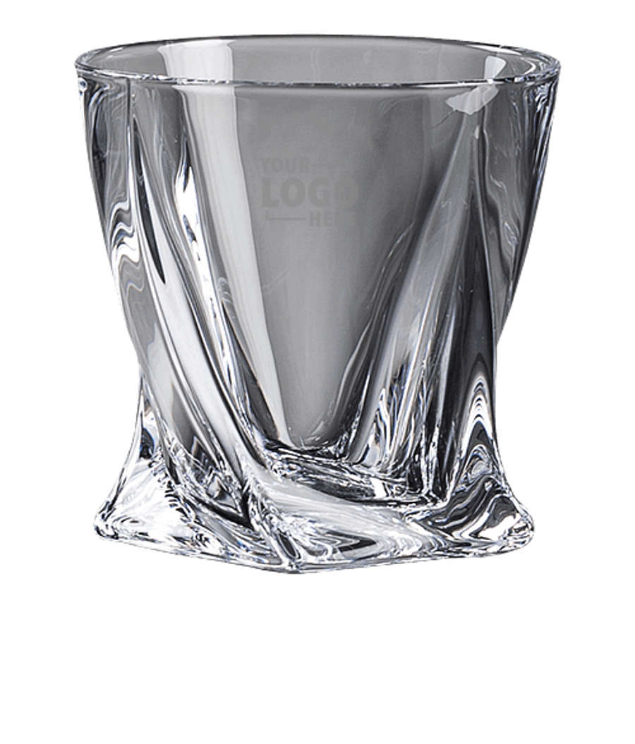 Laser Etched 11 oz. Oasis On-the-Rocks Glass in Clear