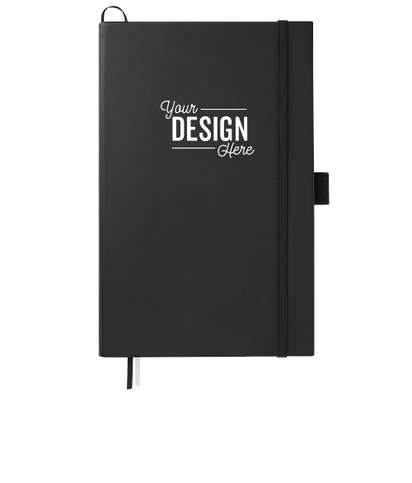 Function Debossed Hard Cover Bulleting Notebook - Black