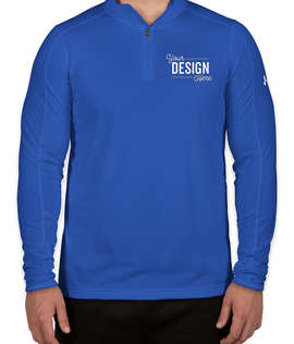 Under Armour Tech Quarter Zip Performance Shirt - Color: Royal