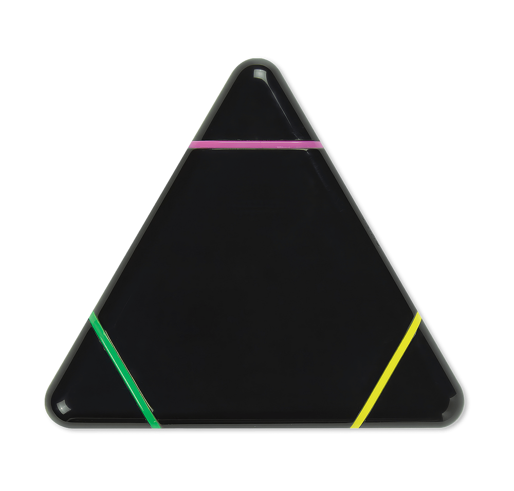 Full Color 3-in-1 Triangle Shaped Highlighter-default