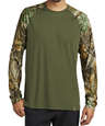Russell Outdoors Realtree® Colorblock Long Sleeve Performance Shirt