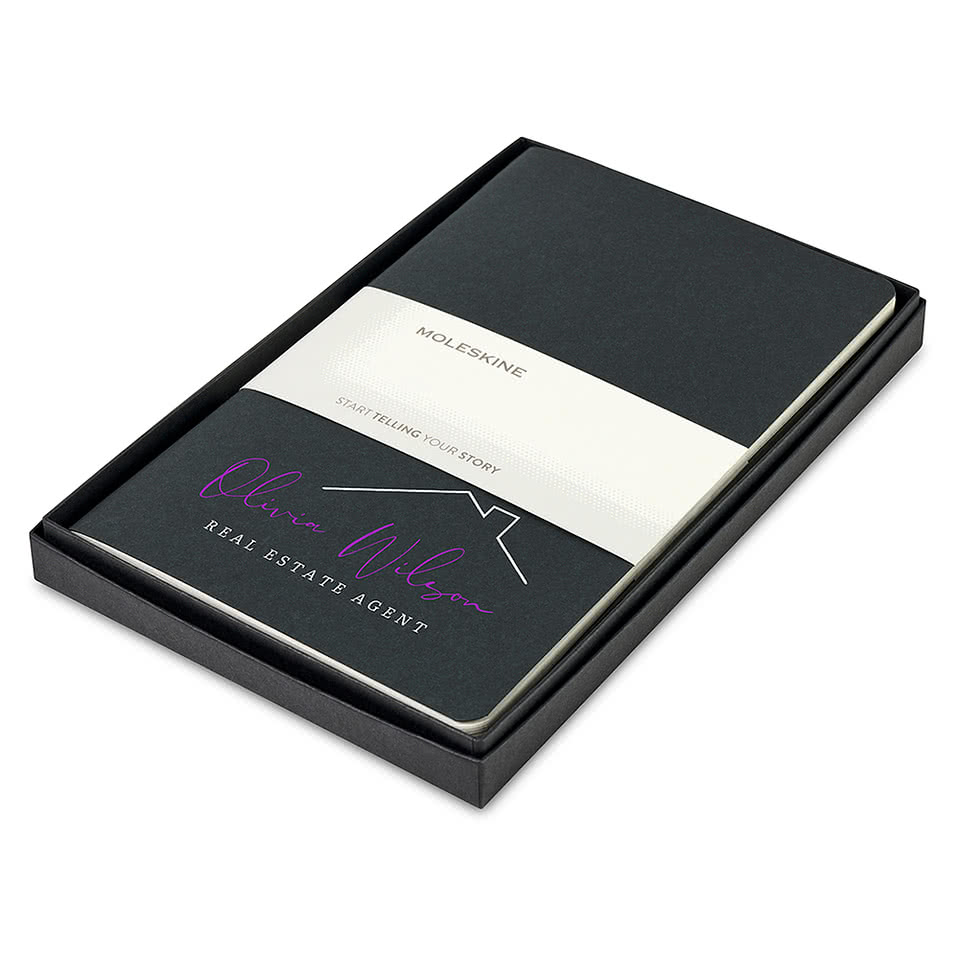 Moleskine Large Soft Cover Notebook Gift Set