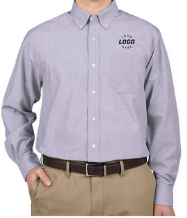 custom embroidered dress shirts no minimum Men's Custom Dress Shirts with Logo