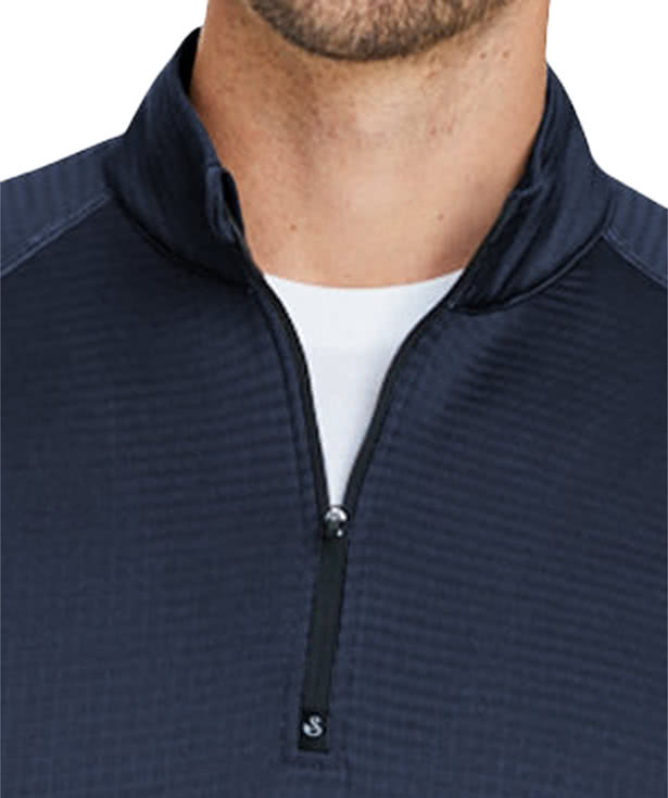 Swannies Golf Lukas Lightweight Performance Quarter-Zip Pullover