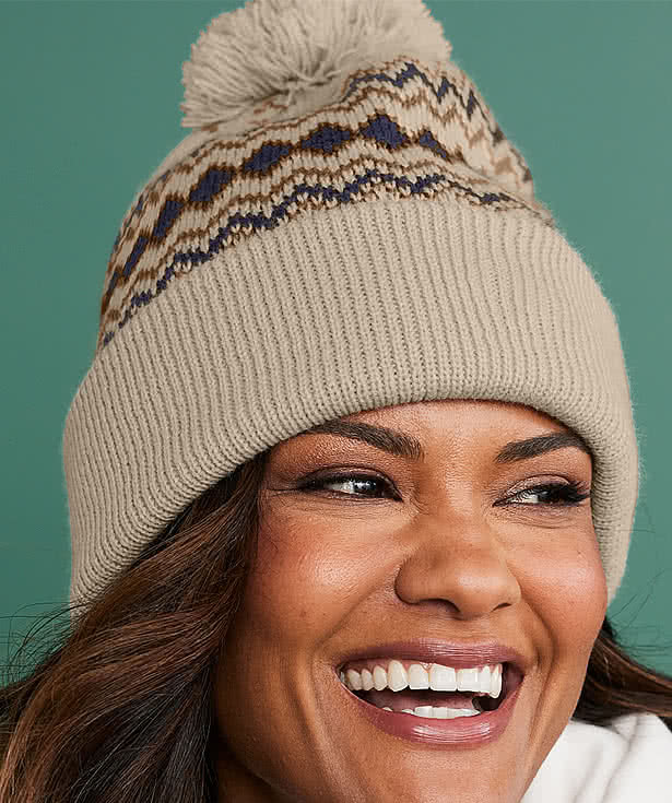 Port Authority Alpine Pom Pom Beanie