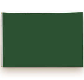 Full Color 4' x 6' Double Sided Nylon Flag - Color: Forest Green