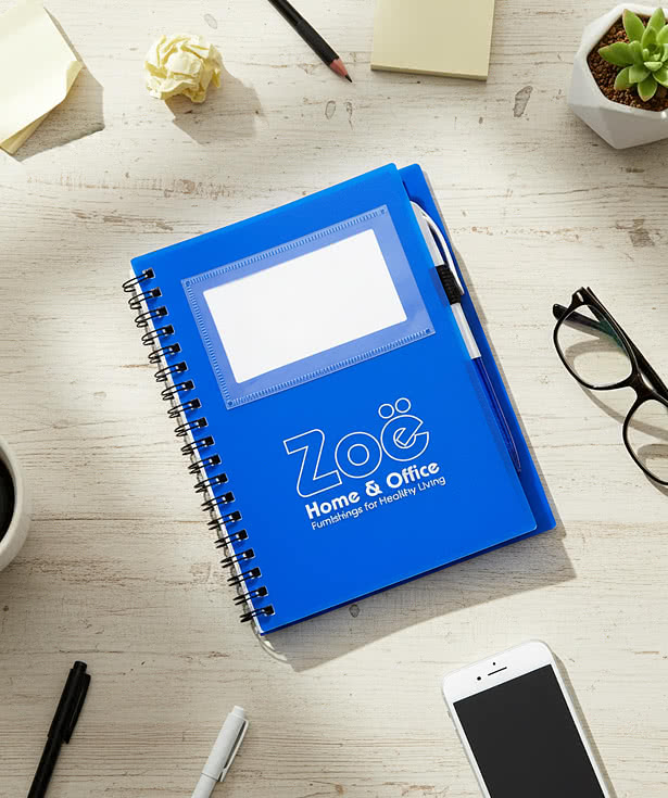 Note-It Memo Spiral Notebook with Pen
