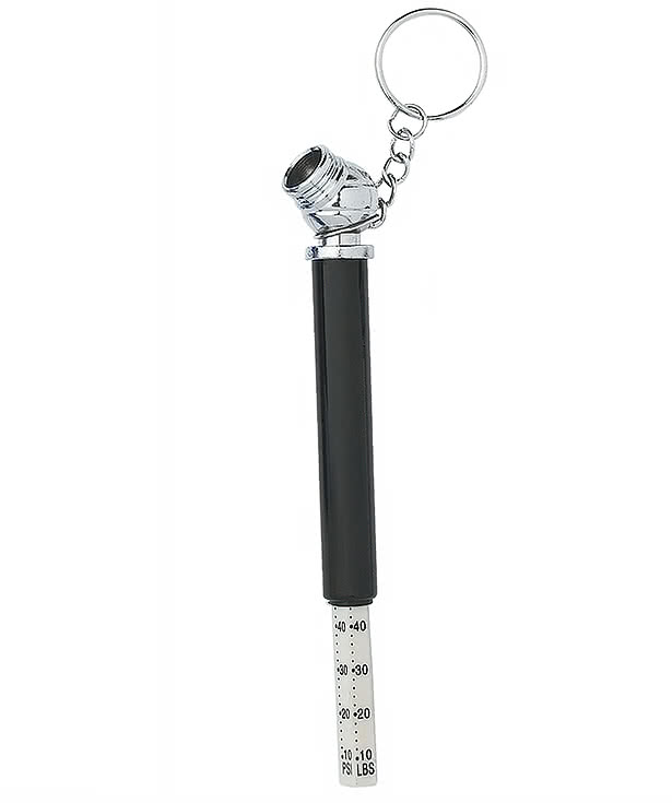 Mini Tire Gauge Keychain
