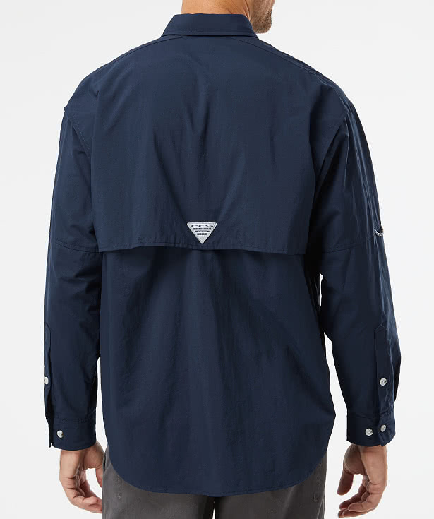 Columbia Bahama II Performance Long Sleeve Fishing Shirt - Embroidered