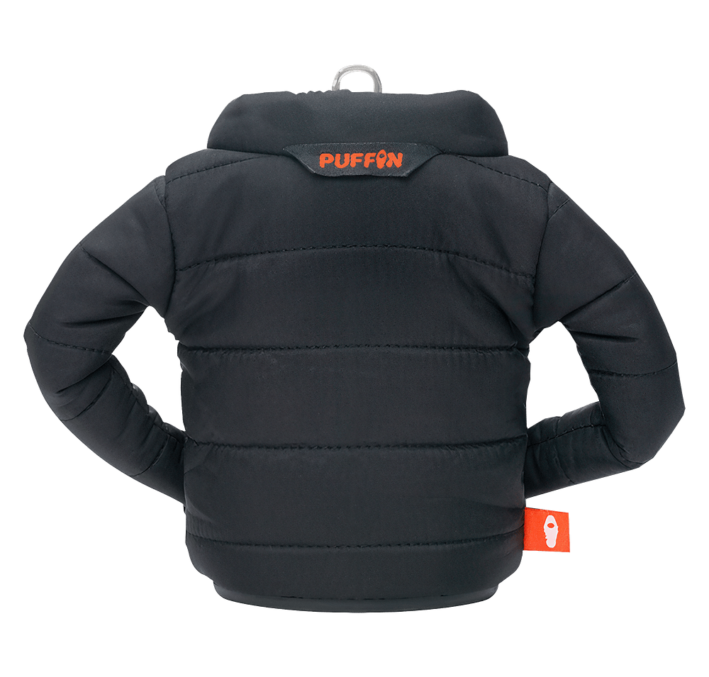 Full Color Puffin Drinkware Puffy Coat Can Cooler-default