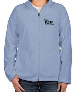 Canada - Team 365 Women's Full Zip Microfleece Jacket - Color: Sport Light Blue