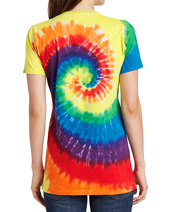 Ladies tie dye store shirts