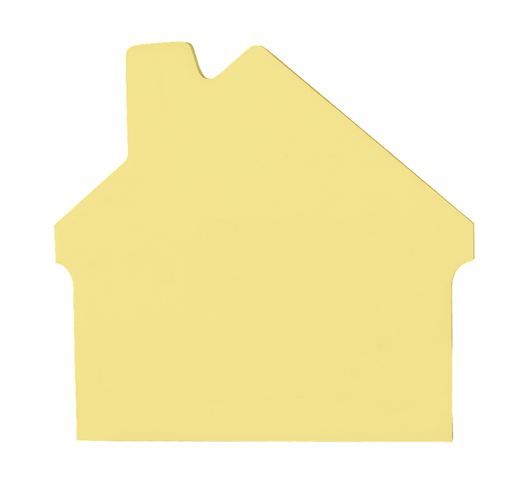 3M House Post-it® Note - 50 sheets/pad-default