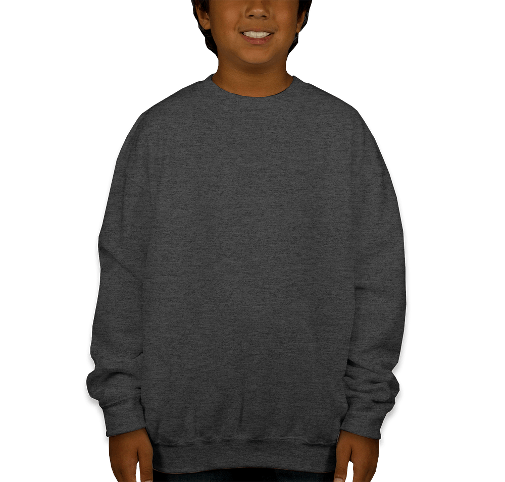 Gildan Youth Midweight 50/50 Crewneck Sweatshirt-default
