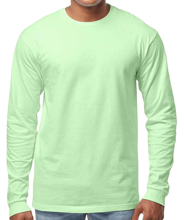 Tultex Jersey Crewneck Long Sleeve T-shirt