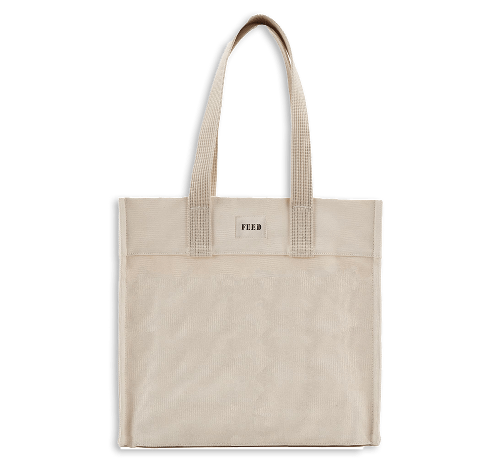 FEED Organic Cotton Market Tote Bag-default